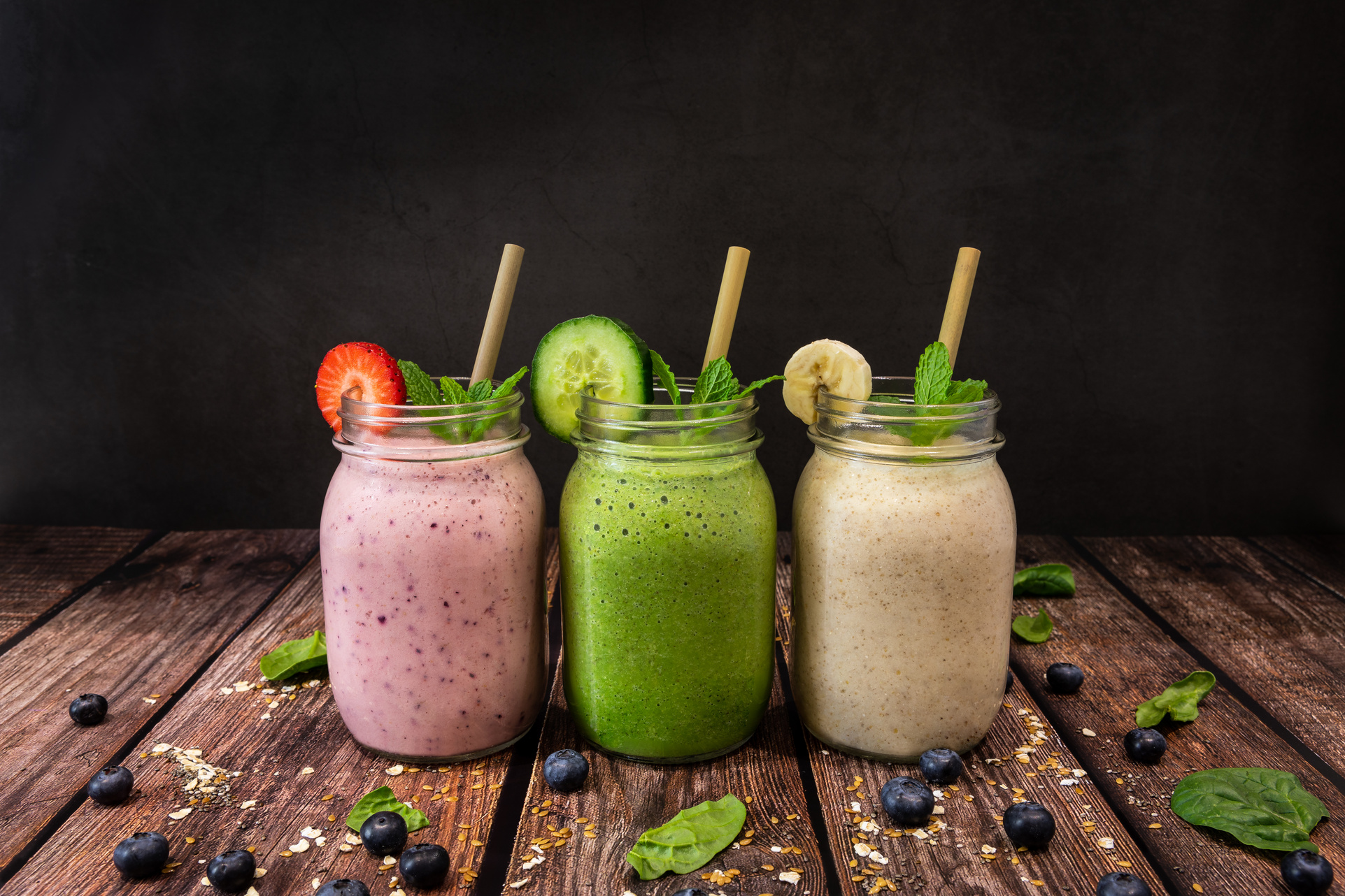 Organic Fruit Smoothies