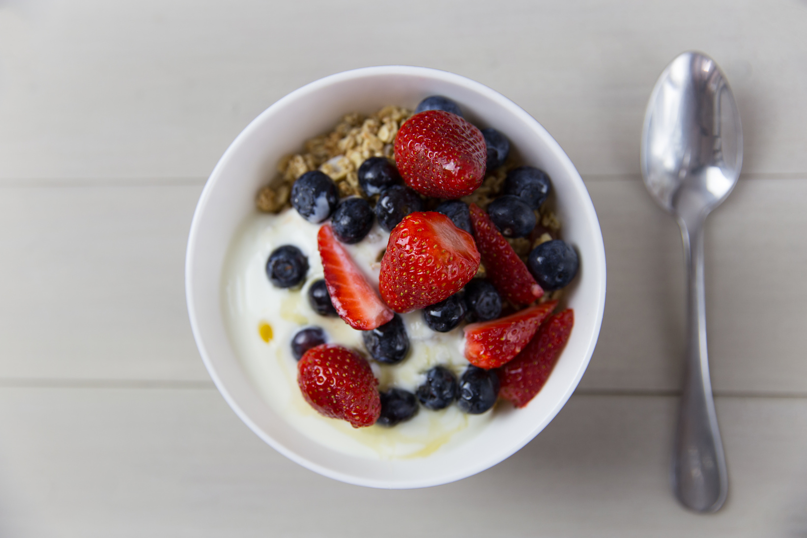 Yogurt and Fruit Breakfast